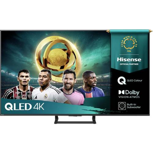 Hisense 50A7Q QLED-TV 126 cm 50 Zoll EEK E (A - G) DVB-T2, DVB-C, DVB-S2, UHD, Smart TV, WLAN Schwarz