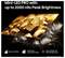 'Mini-LED PRO mit bis zu 2000 Nits Spitzenhelligkeit' zeigt eine helle LED-Anzeige mit Goldnuggets, die Helligkeit und Klarheit betonen. Enthält Symbole für Mini-LED PRO, Full-Array-lokale Abdunkelung und Helligkeitsstufe.