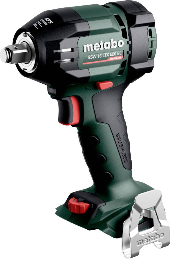 Metabo SSW 18 LTX 550 BL 602404850 Slagskruvdragare batteri 18 V Antal batterier som ingår 0 Li-Ion