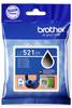 Brother Druckerpatrone Brother LC521BK - Schwarz - original - K Original Schwarz LC521BK