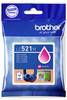 Brother Druckerpatrone Brother LC521M - Magenta - original - Ki Original Magenta LC521M