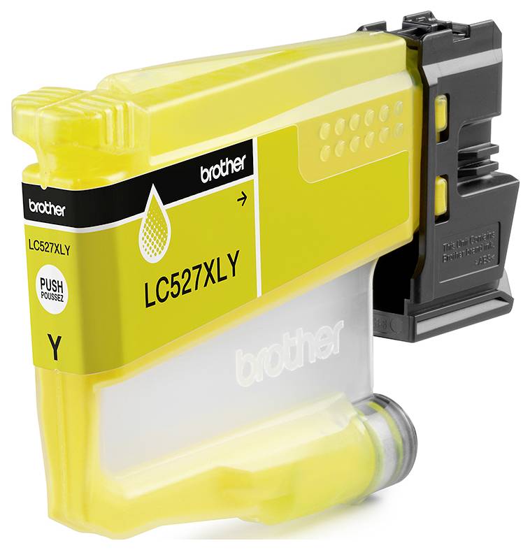 Brother Druckerpatrone Brother LC527XLY - Hohe Ergiebigkeit - G Original Gelb LC527XLY-1