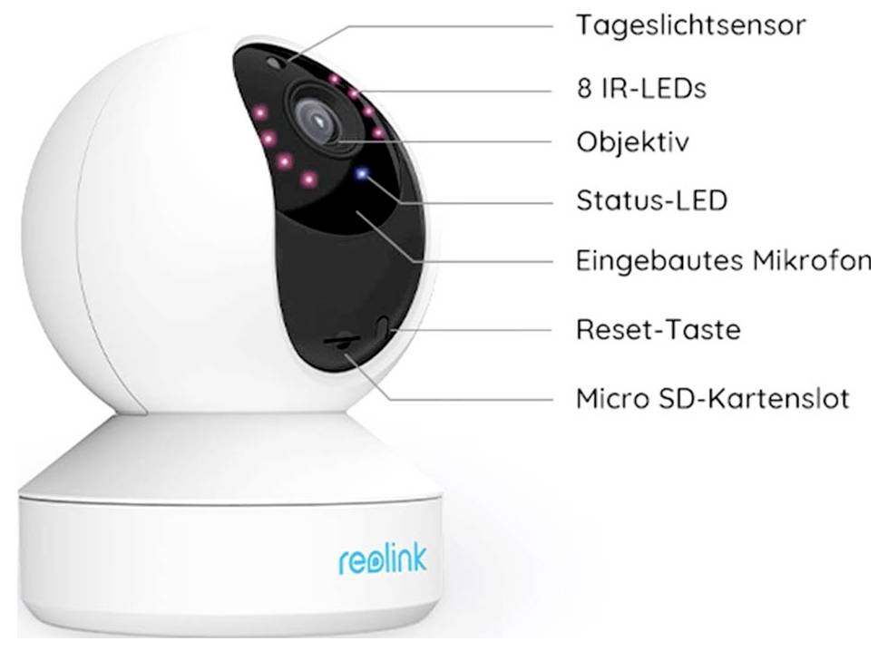 Reolink E330 WCEP5MP04PTW WLAN IP Überwachungskamera-9