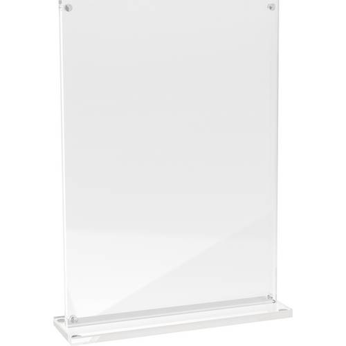 Maul 1948205 MAULvision Tischaufsteller T-Form Verwendung für Papierformat: DIN A5 Transparent 1 St.
