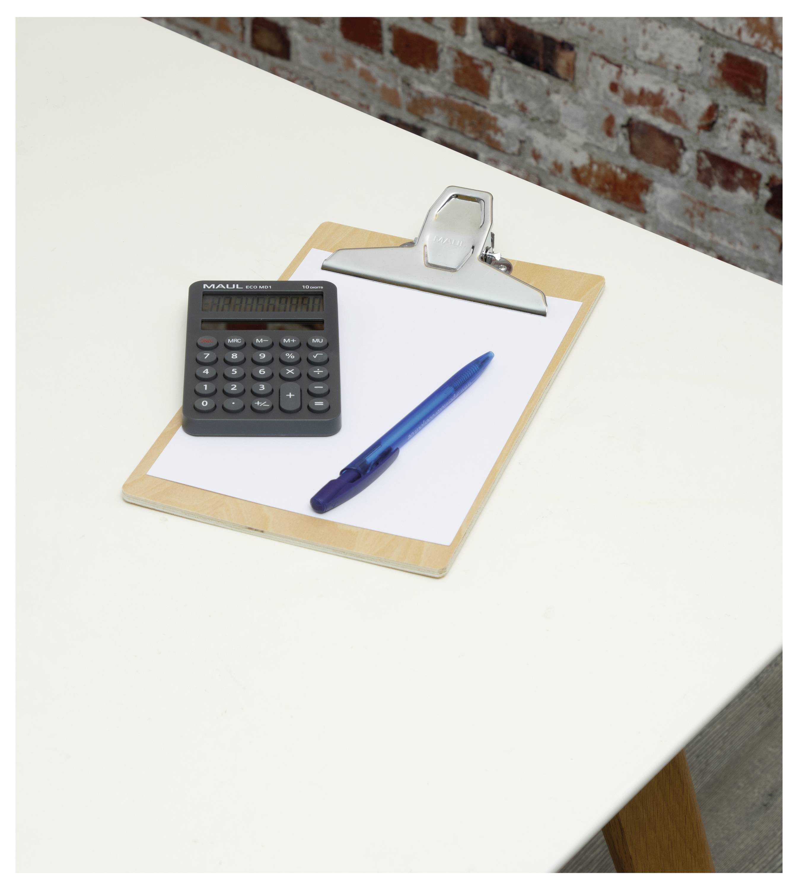 Maul Klemmbrett 2394470 Braun (B x H x T) 16 x 27.5 x 3.7 cm-8