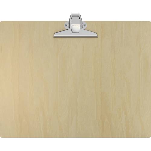 Thumbnail - Maul Klemmbrett 2394870 Braun (B x H x T) 427 x 349 x 37 mm
