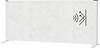 Maul Trennwand Raumgliederung MAULconnecto (B x H) 120 cm x 52.75 cm Vlies Hellgrau, Silber 9852295