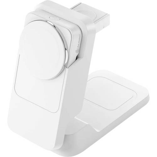 Thumbnail - Alogic Induktions-Ladegerät 3 A Matrix ULTIMATE MFPB5KM-EU 5000 mAh Ausgänge Induktionslade-Standard, USB-C® Weiß