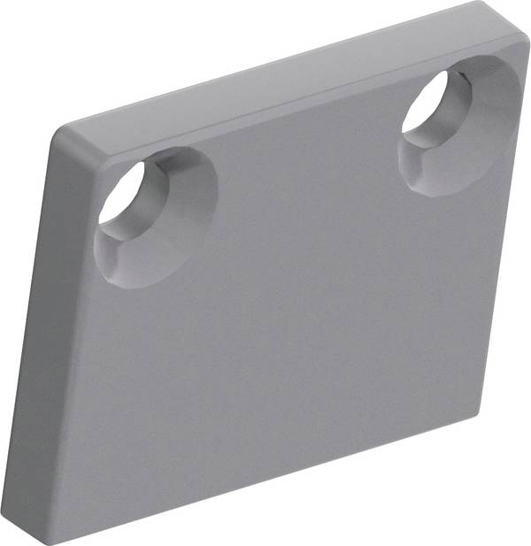 Barthelme 62378007  Endkappen-Set       Kunststoff (L x B x H) 2 x 15 x 12 mm Bag 2 St.