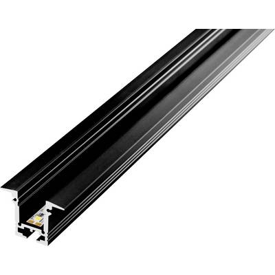 Aluminium-LED-Kanal mit Diffusorabdeckung, entwickelt zur Aufnahme von LED-Streifen.