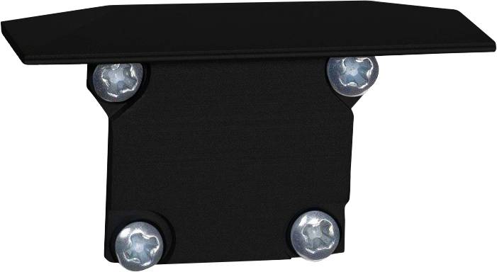 Barthelme 62399607_9005 Endkappe Aluminium (L x B x H) 10 x 35 x 25 mm Bag 1 St.