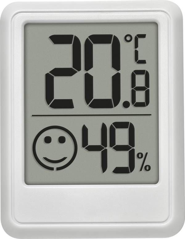 TFA Dostmann TFA - Thermo-/Hygrometer Weiß 30.5060.02 Thermo-/Hygrometer Weiß 30.5060.02