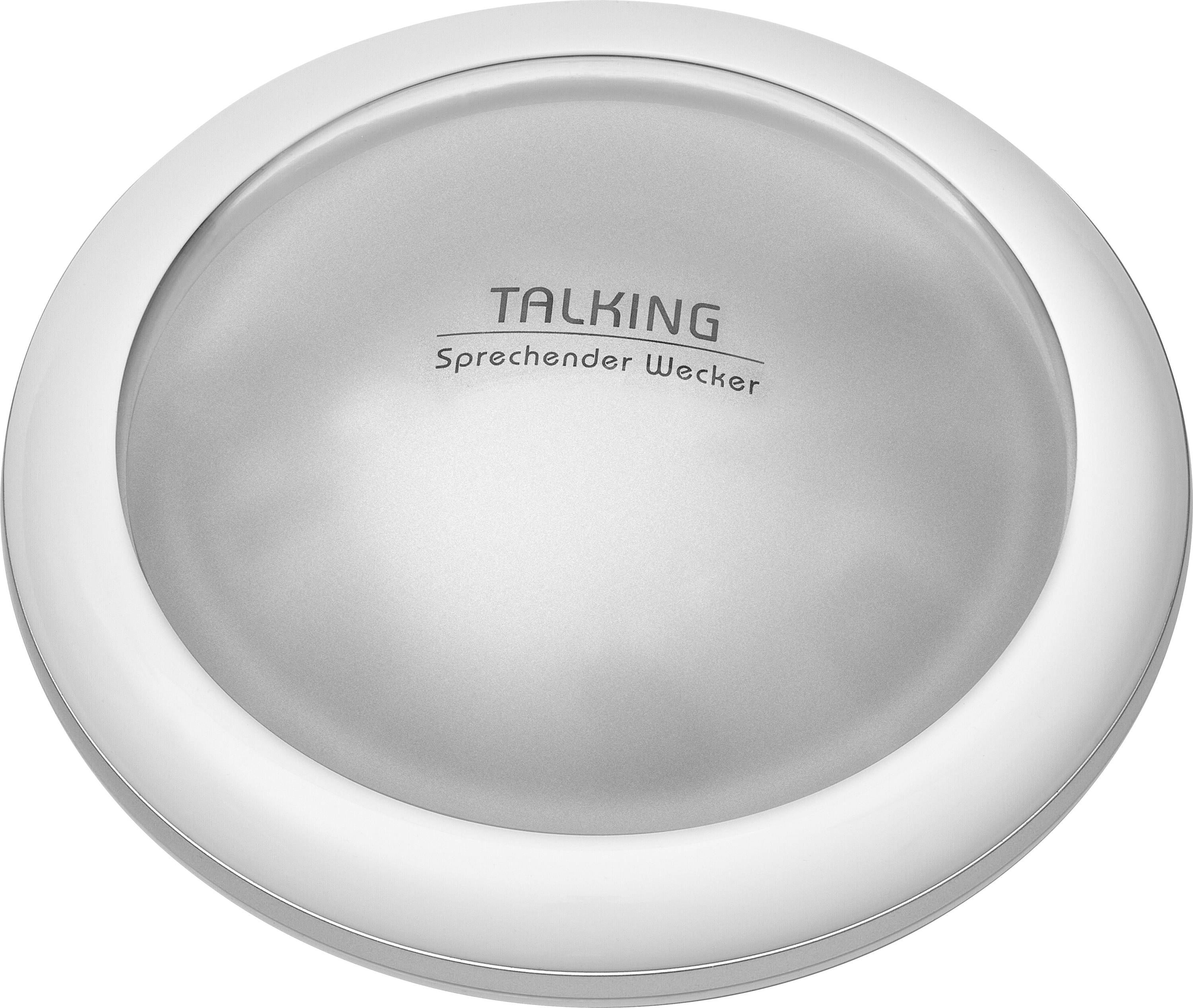 Thumbnail - TFA Dostmann 60.2565.54 Funk Wecker Silber Alarmzeiten 1