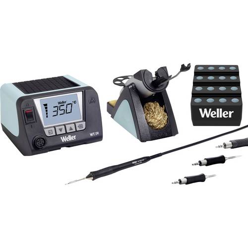 Weller WT1010M mit WMTP MS+RTM 006 S MS+RTM 022 S MS+RTM 020 G MS+T0053450299 Lötset digital 40 W 50 - 550 °C inkl. Löts...