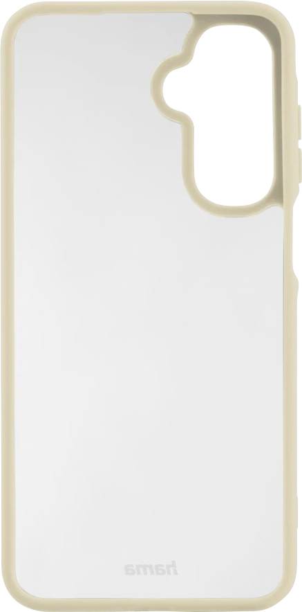 hama 00080276 Handyhülle Frame Protect für Galaxy A17/A17 5G, durchsichtig, Beige
