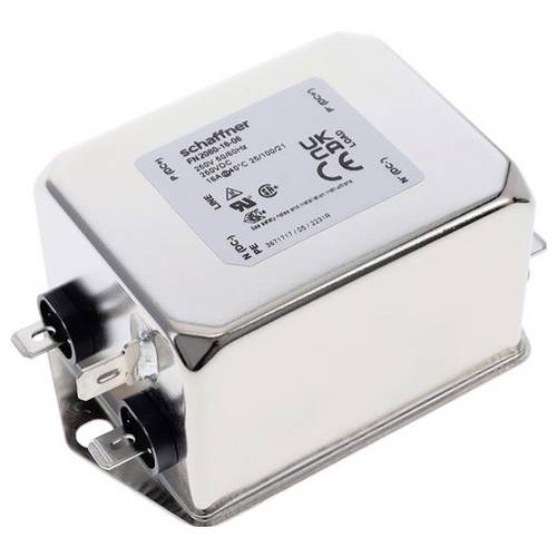 Schaffner FN2060-16-06 Entstörfilter 250 V/AC 16 A 0.65 mH (L x B x H) 40.3 x 49.8 x 64.8 mm 1 St. Box