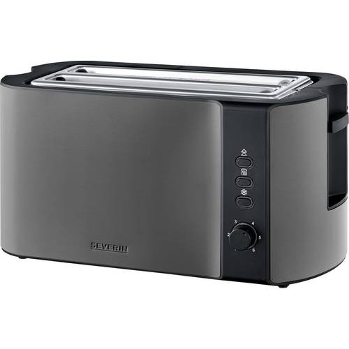 Thumbnail - Severin 9341 Langschlitztoaster Schwarz, Edelstahl