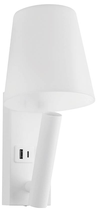 V-TAC VT-80062-W 240006 Nachttischlampe LED LED 2 W Warmweiß EEK: G (A - G) Natural White