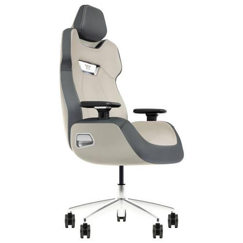 Thermaltake Gaming-Stuhl Glacier white, Slate grey