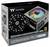 Thermaltake Germanium Pro 1000W Netzteil-Box mit Produktabbildung, Schlüsselmerkmalen wie RGB-Beleuchtung, vollmodularem Design und 80 Plus Titan-Zertifizierung.
