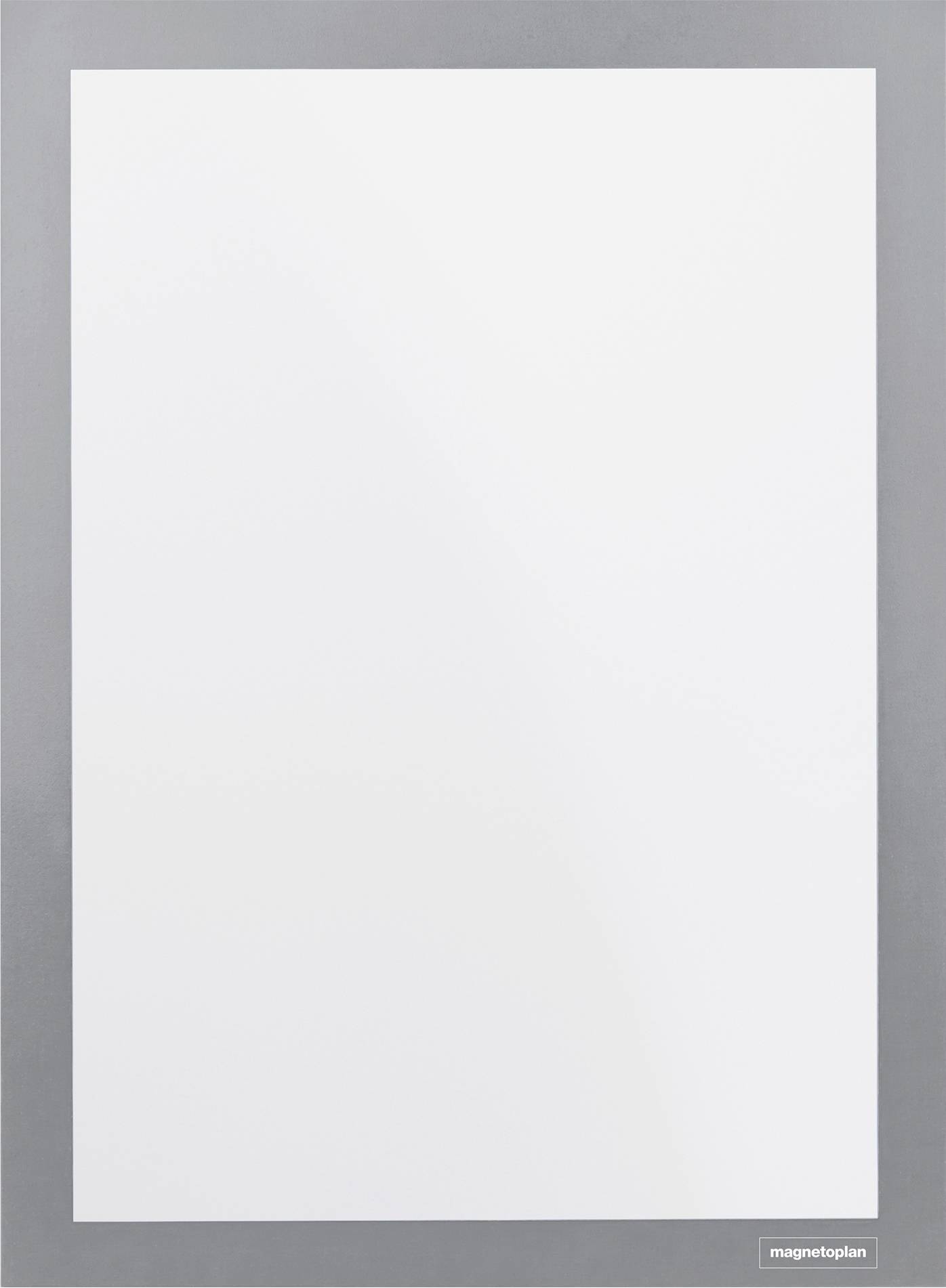 magnetoplan 1131901 Info-Rahmen, selbstklebend Grau DIN A4