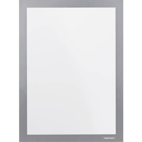 magnetoplan 1131901 Info-Rahmen, selbstklebend Grau DIN A4
