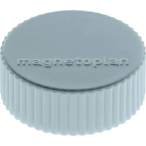 magnetoplan Magnet (Ø x H) 34 mm x 13 mm rund Blau 10 St. 1660003