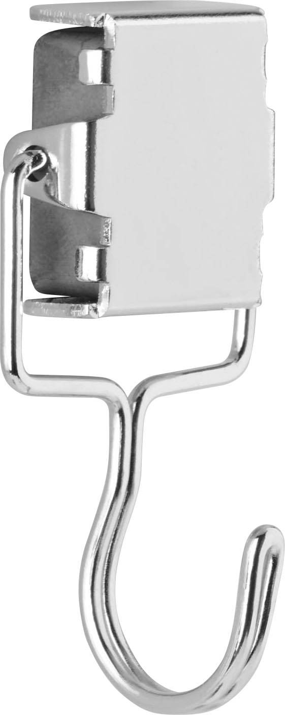Thumbnail - magnetoplan Hakenmagnet Silber 12 St. 16667S12