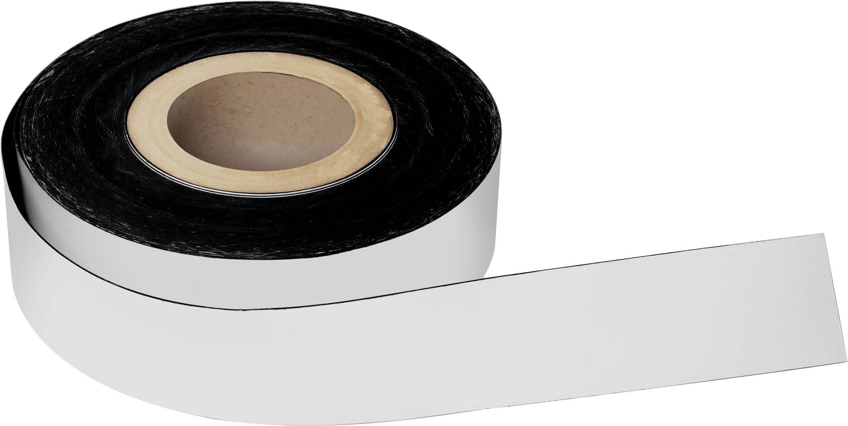 magnetoplan Magnetband (L x B x H) 30 m x 25 mm x 0.6 mm Weiß 1 St. 51053325