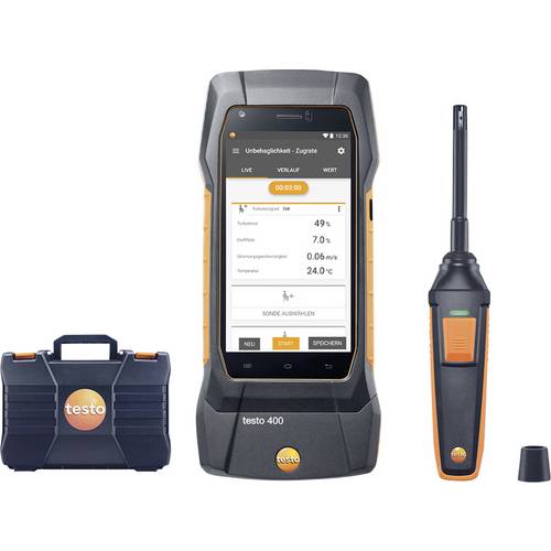 testo testo 400 - Gebrauchsnormal Set Umweltmesstechnik-Set Druck, Temperatur -40, 0 - 150, 200 °C, hPa