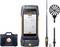 Testo 400 Messgerät-Set mit digitalem Messgerät, Koffer, Flügelradsonde und Bluetooth-fähigen Zubehörteilen zur Messung von Luftströmung und Umweltparametern.