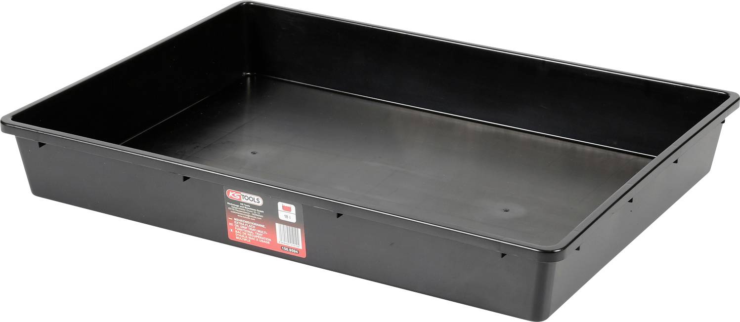 KS Tools 150.9594 Mehrzweckwanne, 18 Liter, extra flach