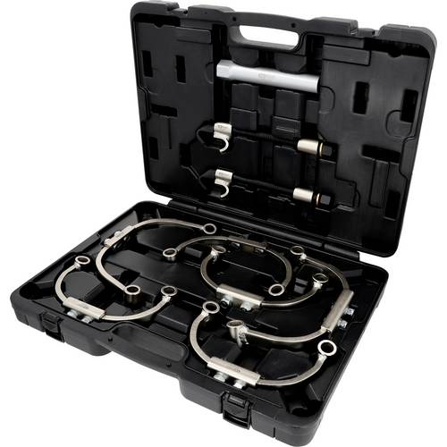 Universal McPherson Federspanner-Satz mit Sicherheitsbügel, 9-tlg KS Tools 500.8790