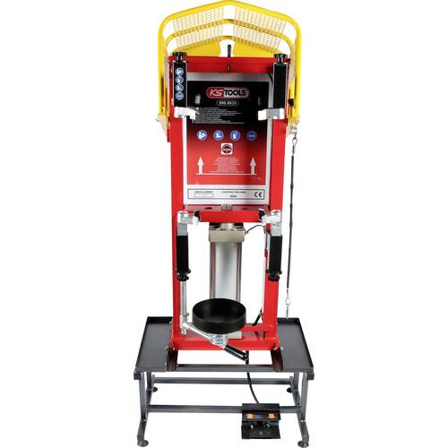 Druckluft-Stand-Federspanner mit Einzel-Zylinder und Untergestell KS Tools 500.8835