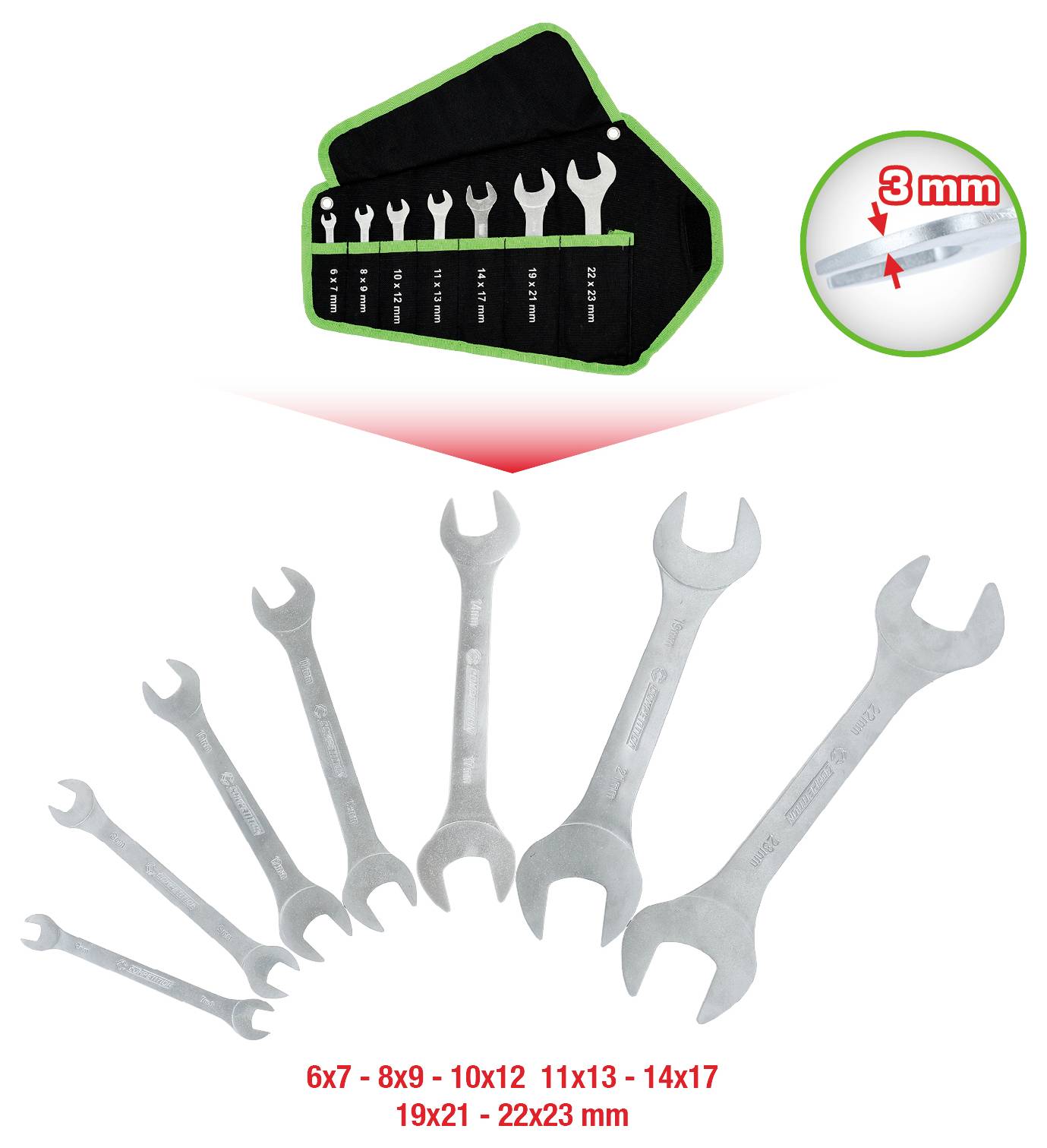 KS Tools 512.0207 Steeksleutel