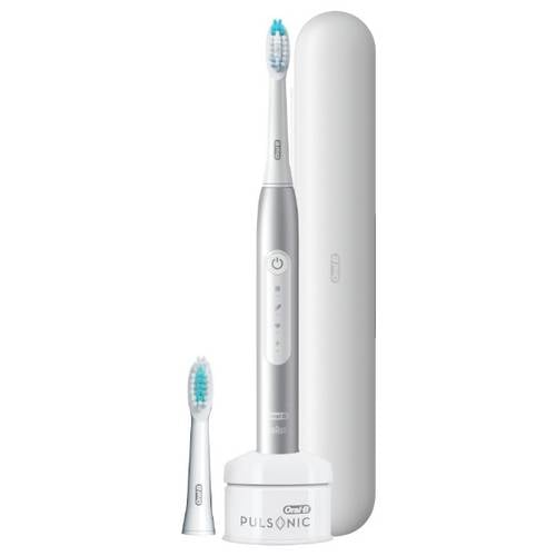 Oral-B Braun Oral-B Pulsonic Slim Luxe 4500 Pla 4210201305675 Elektrische Zahnbürste Platin