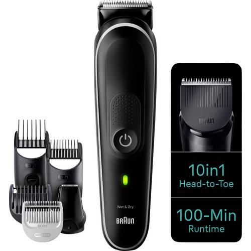 Braun Braun All-in-One Style Kit MGK5440 Bartschneider, Haarschneider, Körperhaartrimmer Schwarz