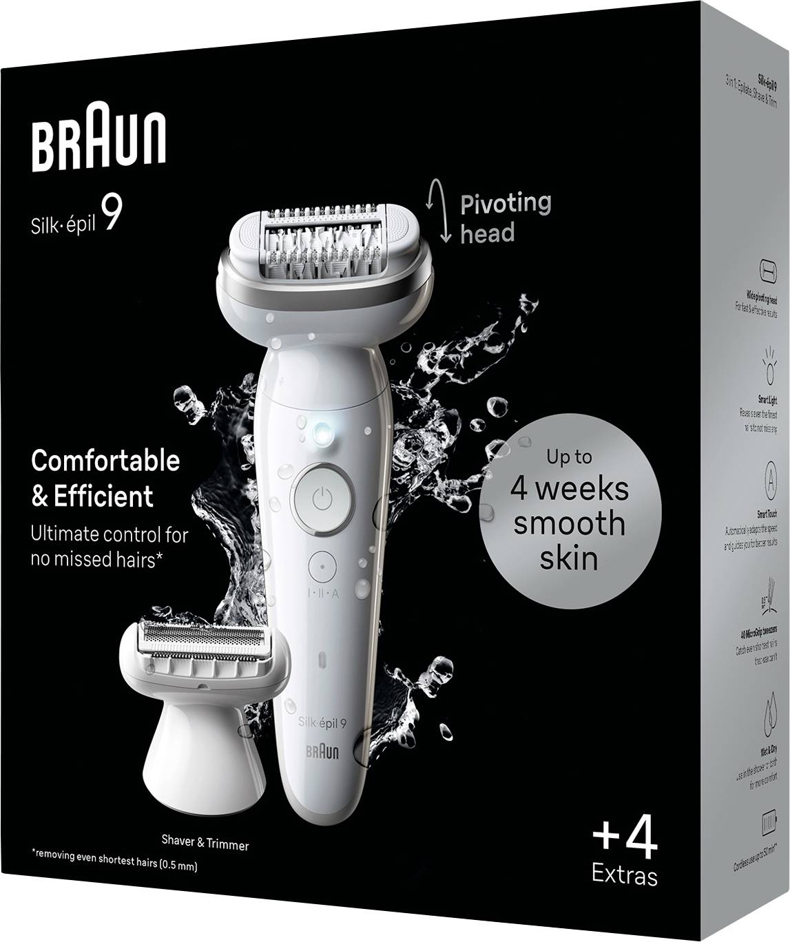 Thumbnail - Braun Braun 9-041 Silk-épil 9 Epilierer/Haaren Epilierer Silber