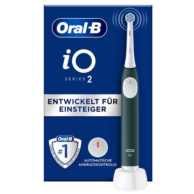 Oral-B Braun Oral-B iO Series 2 Forest Green 8700216615099 Elektrische Zahnbürste forest green