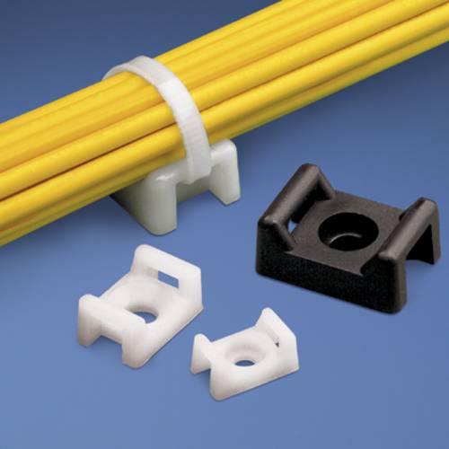 Panduit Cable Tie Mount Kabelbindersockel schraubbar, nieten TM2S8-M30 Bündel-Ø-Bereich 127 mm (max) Schwarz 1 St.