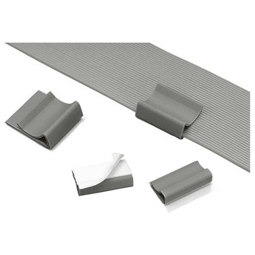 Panduit Flat Cable Mount Kabelhalter kleben FCC-A-C8 Grau 1 St.