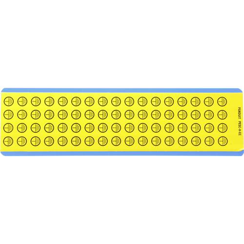 Panduit PESC-H-EC Hinweisschild Erde (Ø x H) 12.9 mm x 12.9 mm 12.9 mm 68 St.