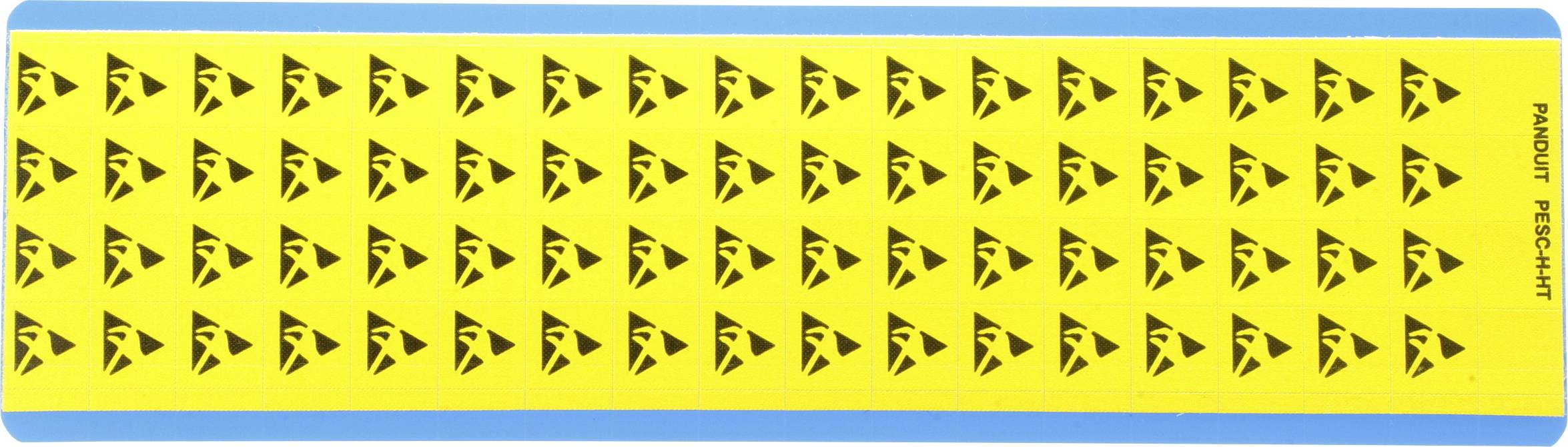 Panduit PESC-H-HT Hinweisschild ESD (B x H) 13 mm x 13 mm 68 St.