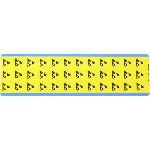 Panduit PESC-J-HT Hinweisschild ESD (B x H) 19.1 mm x 19.1 mm 36 St.