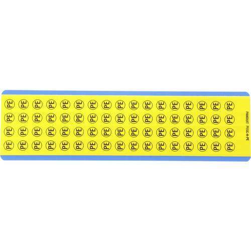 Panduit PESC-H-PE Hinweisschild PE, Schutzleiter (B x H) 13 mm x 13 mm 68 St.