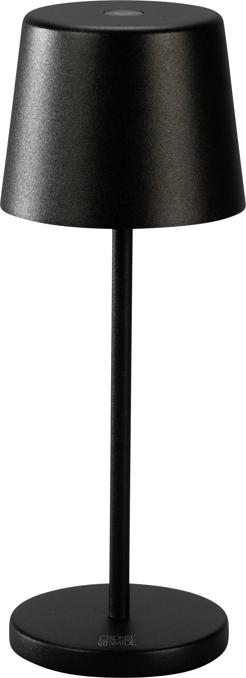 Konstsmide 7887-750 Vence Mini LED-Akku-Tischlampe Schwarz