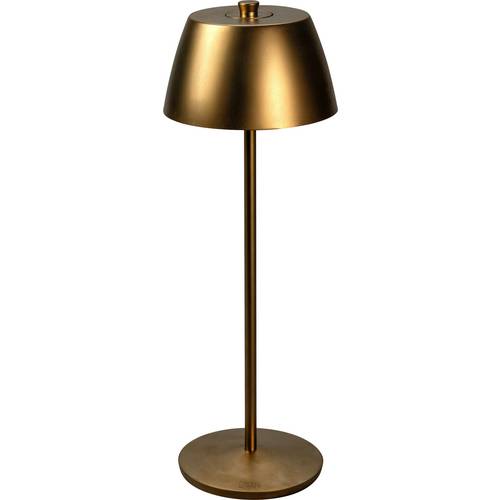 Konstsmide 7840-901 Eze LED-Akku-Tischlampe Kupfer matt