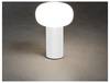 Konstsmide 7826-252 Antibes LED-Akku-Tischlampe Weiß