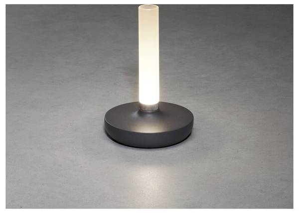 Konstsmide 7827-373 Biarritz LED-Akku-Tischlampe     Dunkelgrün
