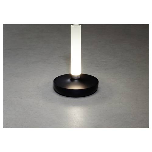 Konstsmide 7827-753 Biarritz LED-Akku-Tischlampe Schwarz